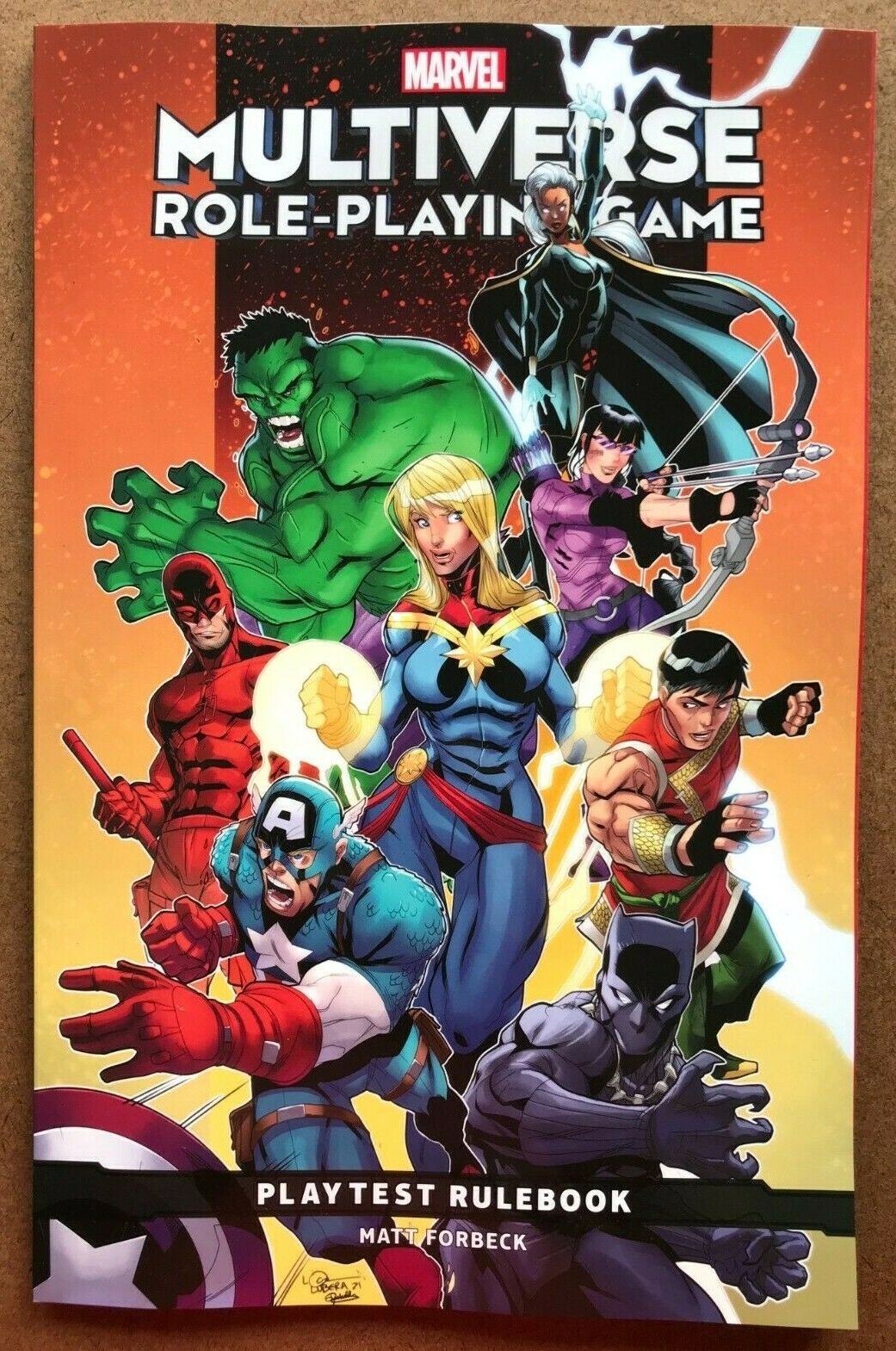 Pré-Venda: Marvel Multiverse Role-Playing Game: Playtest Rulebook